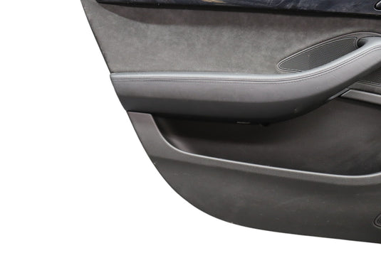 11-18 Audi A8L A8L Quattro Rear Left Driver Side Interior Door Panel Trim Oem