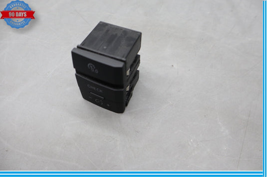 09-11 Audi Q7 Instrument Cluster Dimming Reset Check Switch Button Black Oem
