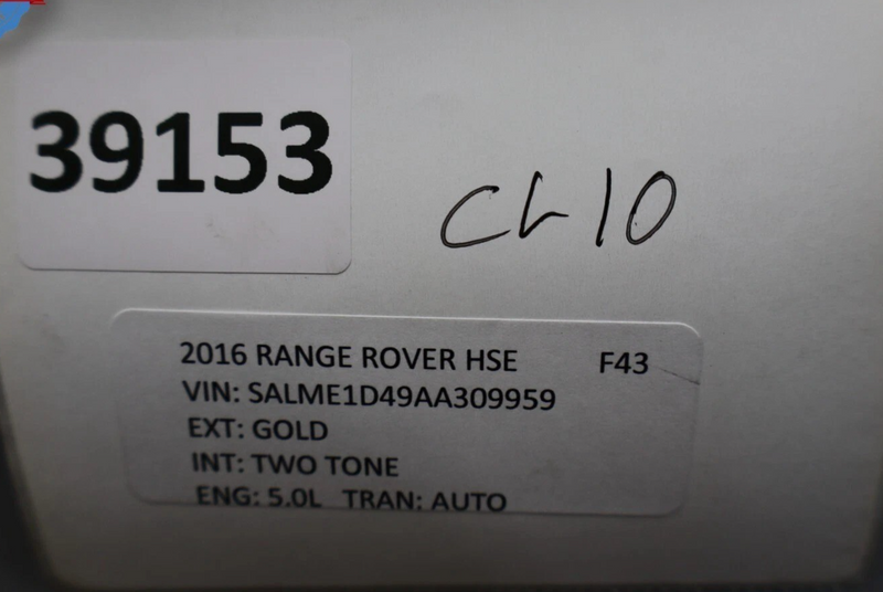 Load image into Gallery viewer, 10-12 Land Rover Range Rover HSE Front Left Driver Side Lower Seat Cushion Oem
