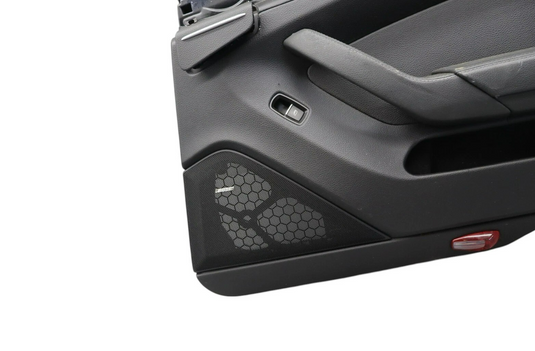 10-16 Porsche Panamera Rear Right Side Interior Door Cover Panel Black Oem