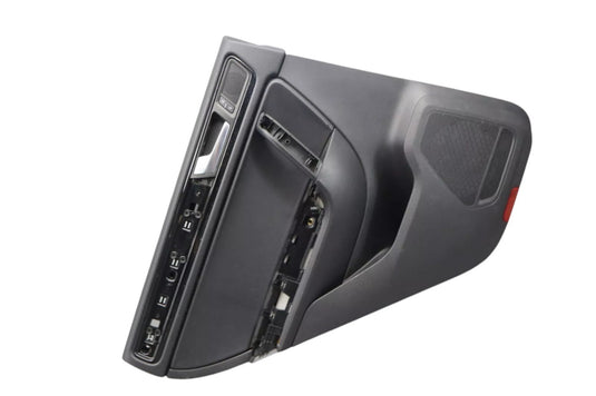 11-14 Volkswagen Touareg Rear Left Driver Side Door Panel Cover Trim Black Oem