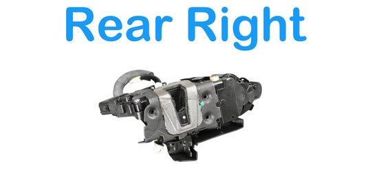 09-15 Jaguar XF X250 Rear Right Passenger Side Door Lock Latch Actuator Oem