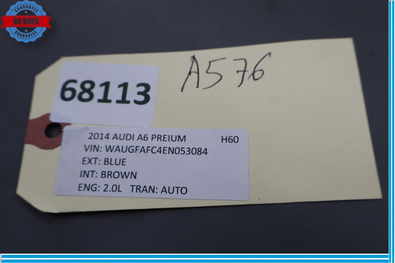 Load image into Gallery viewer, 12-18 Audi A6 Quattro Rear Second 2nd Row Left Center Seat Belt Buckle Oem
