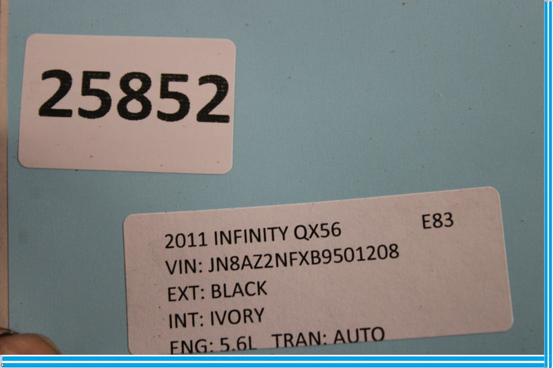 Load image into Gallery viewer, 11-17 Infiniti QX56 QX80 Rear Left Driver Side Door Interior Panel Oem
