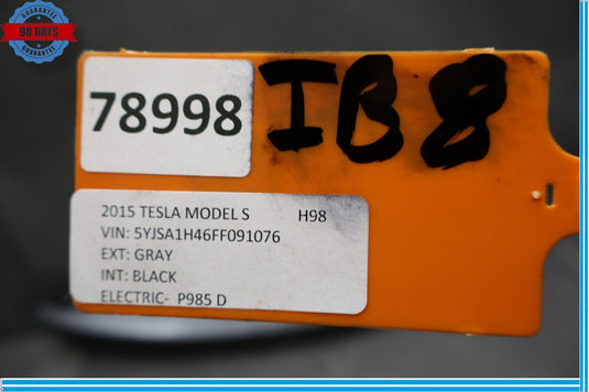 12-20 Tesla Model S Rear Bumper Reinforcement Carrier Impact Bar Oem