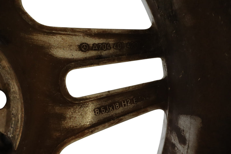 Load image into Gallery viewer, 06-15 Mercedes W204 C250 C63 AMG Rear Axle Wheel Rim Disc 8.5 J x 18 R18 Oem
