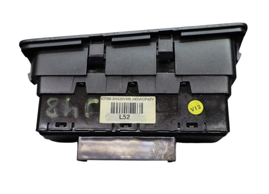 11-12 Hyundai Equus Traction Control Switch Black 93700-3N420 Oem