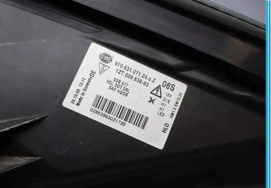 10-13 Porsche Panamera 970 Front Left Driver Side Xenon Headlight Head Lamp OEM