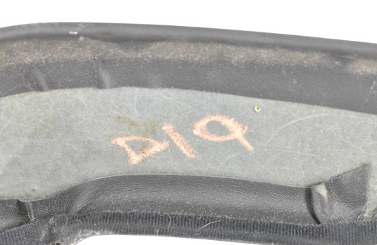 03-11 Bentley Continental Front Left Driver Side Seat Cover Trim Panel Black Oem