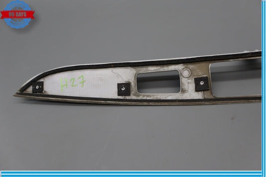 15-17 Hyundai Genesis Rear Trunk Lid Handle Molding Trim Cover Panel Oem
