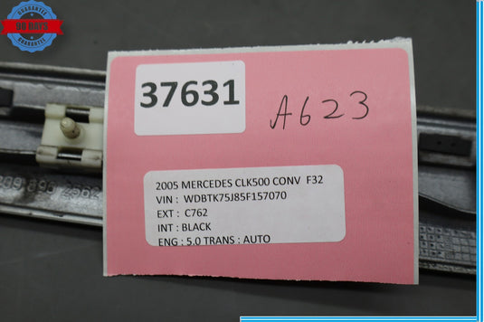 03-09 Mercedes CLK320 CLK500 W209 Rear Left Side Quarter Molding Trim Oem