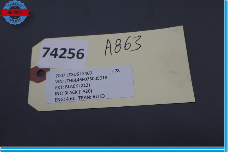 Load image into Gallery viewer, 07-12 Lexus LS460 Front Left Driver Seat Inner Trim Cover 71862-50040 Oem

