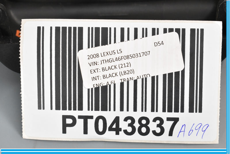 Load image into Gallery viewer, 07-12 Lexus LS460 Steering Column Upper Trim Cover Panel 4528650060 Black Oem
