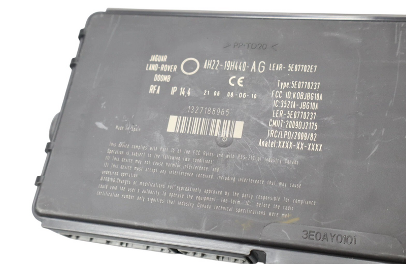 Load image into Gallery viewer, 10-15 Jaguar XJ XJL Anti Theft Locking Control Module Unit ECU AH2219H440AG Oem
