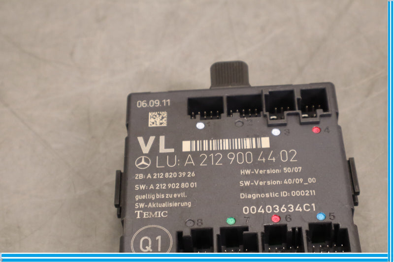 Load image into Gallery viewer, 08-18 Mercedes W204 C250 E350 Front Left Driver Side Door Control Module Oem
