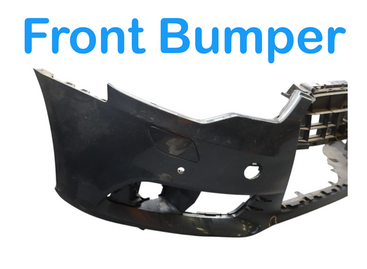 12-15 Audi A6 A6 Quattro Front Bumper Cover Panel Assembly 4G0807437 Oem