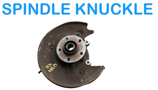 09-18 Audi A6 Quattro Rear Left Side Spindle Knuckle Hub Bearing 8K0505432AR OEM