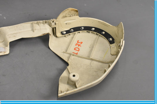 02-05 Lexus SC430 Front Left Driver Seat Inner Shield Cover Trim ECRU Oem