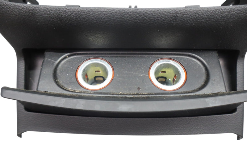 Load image into Gallery viewer, 12-18 Audi A6 A7 Quattro Center Console Back Panel &amp; Power Outlet Bezel Oem
