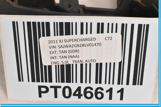 10-15 Jaguar XJ Rear Left Bumper Mount Outer Bracket OEM E