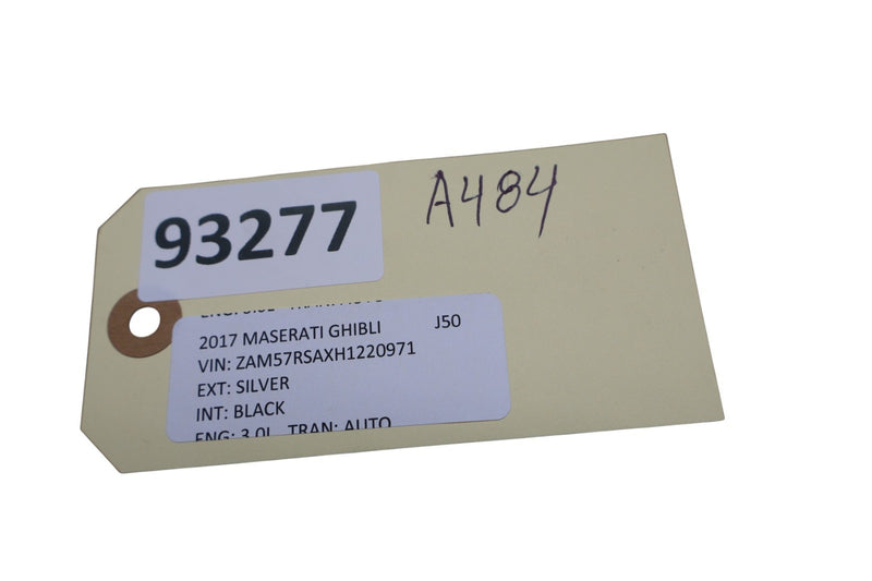 Load image into Gallery viewer, 14-19 Maserati Ghibli Front Left Side Door Corner Cover Trim 105804244CL Oem
