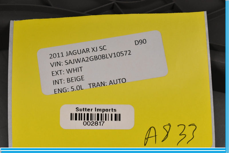Load image into Gallery viewer, 10-18 Jaguar XJ XJL X351 Left Driver Side Dashboard Dash Trim Panel Black OEM
