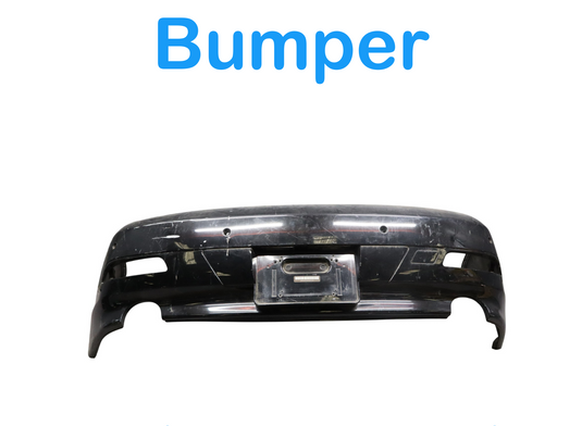 04-07 BMW 645Ci 650i E63 E64 Rear Bumper Cover Panel Assembly Oem