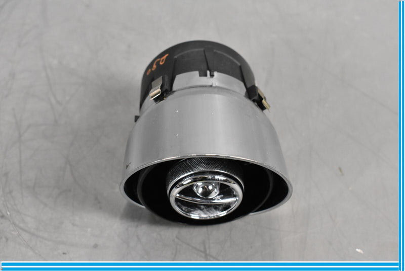 Load image into Gallery viewer, 10-15 Jaguar XJ XJL X351 Front Center Dash Vent Chrome Middle AC Heat Round Oem
