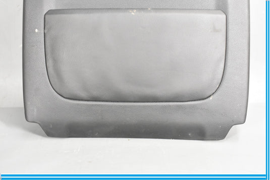 09-12 BMW 750i 750Li Front Left Driver Seat Back Cover Trim Panel Black Oem