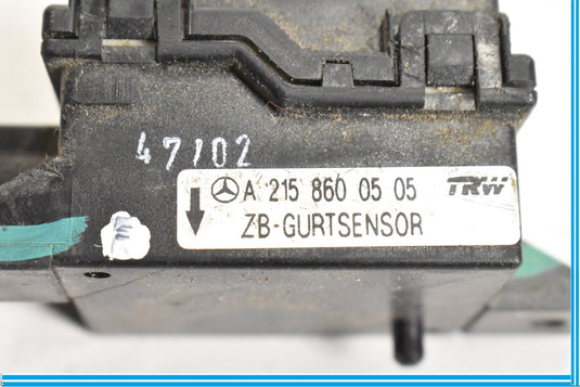 03-06 Mercedes SL500 SL600 R230 Seat Belt Tensioner Sensor Module Unit Oem
