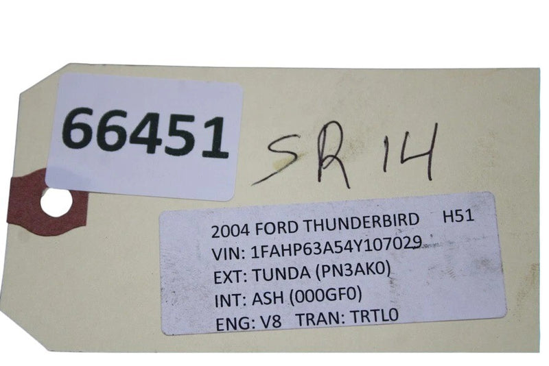 Load image into Gallery viewer, 02-05 Ford Thunderbird Front Right Passenger Side Seat Track W/ Motors Oem
