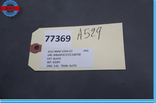 09-19 BMW 535I GT xDrive Rear Right Passenger Side Window Sun Shade Switch oem
