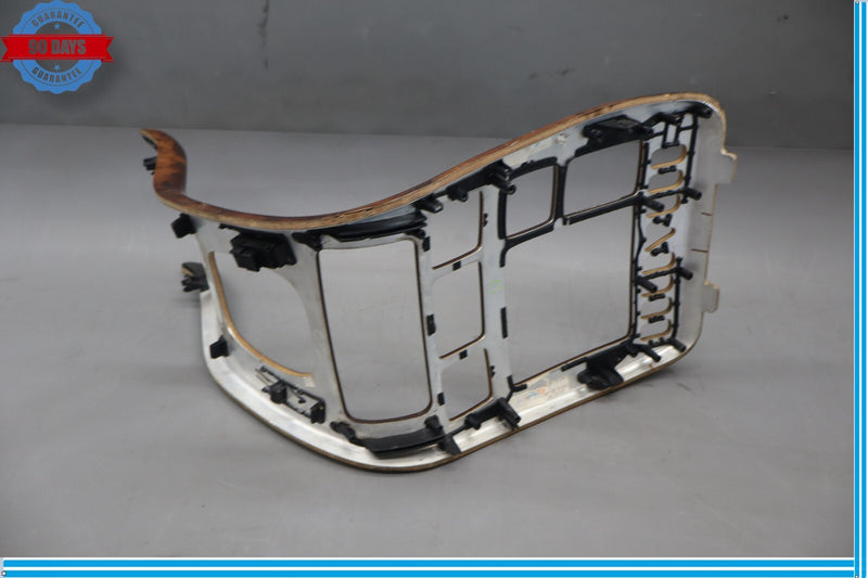 Load image into Gallery viewer, 00-02 Mercedes W215 CL55 AMG Center Console Radio Trim Panel Bezel Wood Oem
