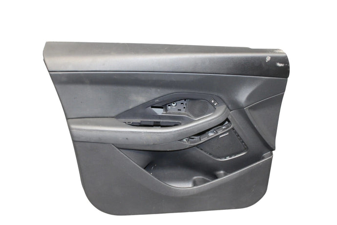 17-20 Jaguar F-Pace Front Left Driver Interior Door Trim Panel W/ Speaker Oem