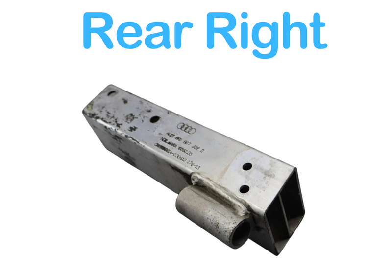 Load image into Gallery viewer, 09-17 Audi Q5 Rear Right Side Bumper Reinforcement Bar Bracket 8R0807332D Oem
