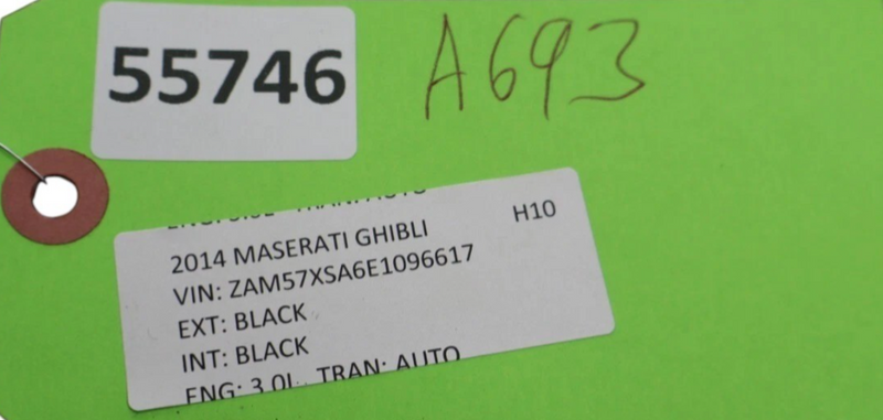 Load image into Gallery viewer, 14-17 Maserati Ghibli Rear Left Side Trunk Inner Taillight Light Lamp Oem
