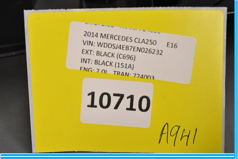 Load image into Gallery viewer, 2014 Mercedes W117 CLA250 Left Side B Pillar Trim Oem
