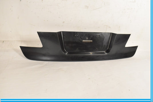 BMW F01 F02 740 750 REAR TRUNK LID LICENSE PLATE MOLDING TRIM COVER PANEL BLACK