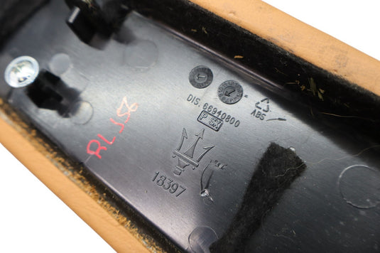 03-08 Maserati Quattroporte M139 Rear Left Side Door Panel Armrest Trim Oem