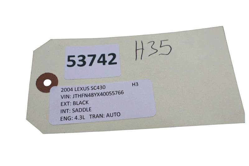 Load image into Gallery viewer, 02-05 Lexus SC430 Z40 Front Right Passenger Side Seat Headrest Head Rest OEM
