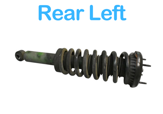 09-12 Jaguar X250 XF Rear Left Side Shock Absorber Coil Strut 8X2318080AB Oem