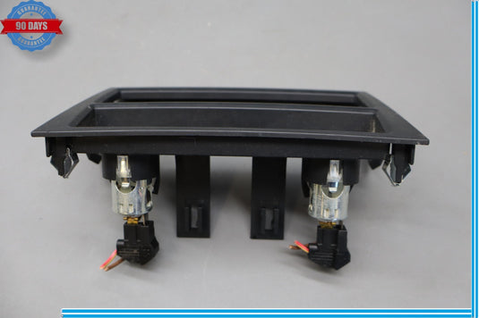 09-15 BMW 740i 750Li xDrive Center Console Lower Rear Trim W/ Power Socket Oem