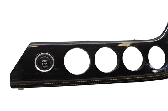 09-16 BMW E89 Z4 Front Right Side Dash Wood Trim Panel W/ Start Stop Switch Oem
