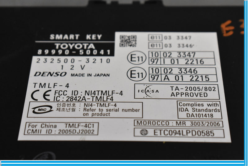 Load image into Gallery viewer, 07-09 Lexus LS460 Smart Key Keyless Entry Control Module Unit ECU Oem
