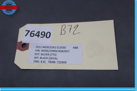 07-14 Mercedes CLS550 SL550 Trunk Lock Close Button Switch 2208211479 Oem