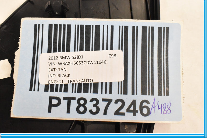 Load image into Gallery viewer, 11-16 BMW 528i 535i 550i F10 Front Right Dashboard End Cap Cover Trim Oem
