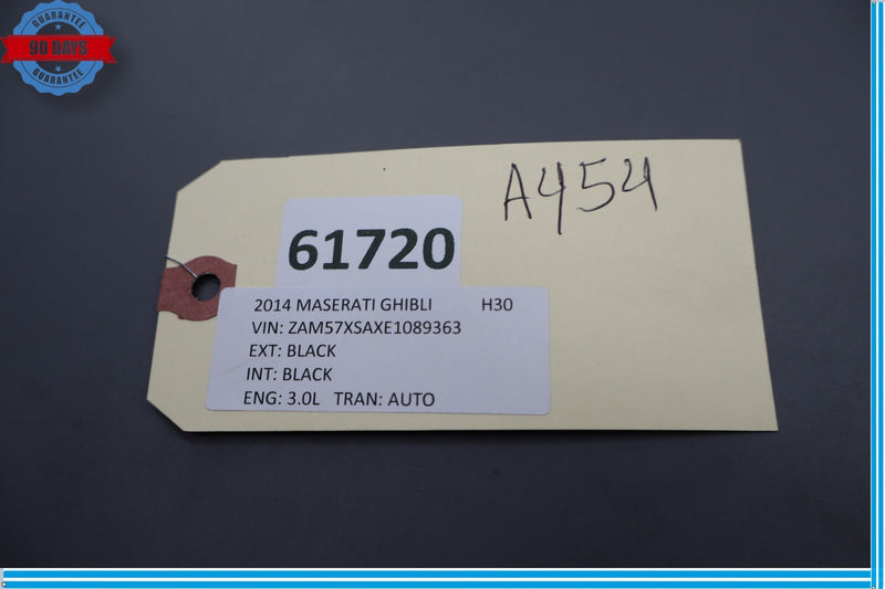 Load image into Gallery viewer, 14-20 Maserati Ghibli Front Right Passenger Side Seat Guard Cover Support Oem
