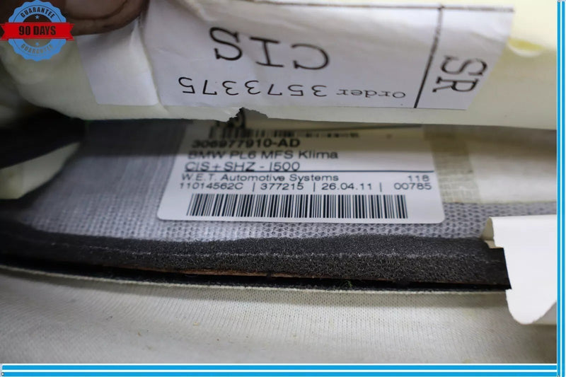 Load image into Gallery viewer, 09-12 BMW 750i 750Li F01 F02 Front Right Passenger Seat Lower Bottom Cushion Oem
