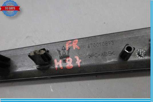 14-21 Maserati Ghibli M157 Front Right Side Door Interior Trim Molding Oem