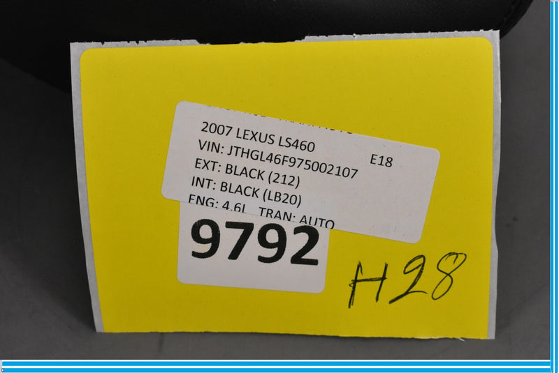 Load image into Gallery viewer, 07-08 Lexus LS460 Rear Left or Right Side Seat Headrest 7191050570 OEM

